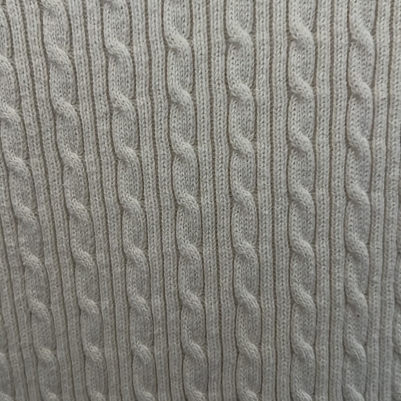 Nordstrom Men’s sweater vest color cream 100%cotton Vneck size XL - Picture 5 of 12